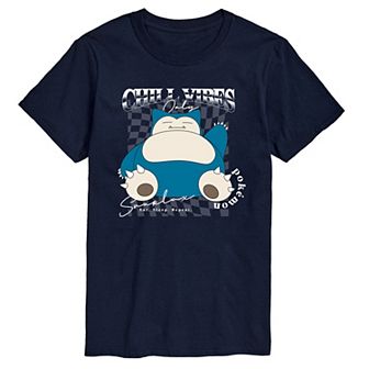 Men's Pokémon Snorlax Chill Vibes Only Graphic Tee