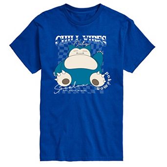 Men's Pokémon Snorlax Chill Vibes Only Graphic Tee