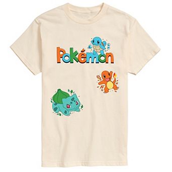 Men's Pokémon Gen 1 Starters Graphic Tee