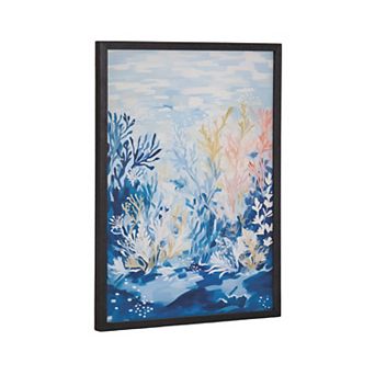 Gallery Underwater Ocean Landscape Print by The Creative Bunch Studio