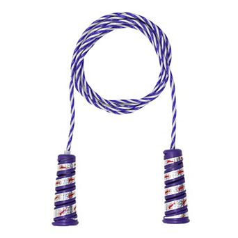 Wham-O Hula Hoop Jump Rope, Fitness Exercise Spiral Handles with Holographic Foil For Kids Girls