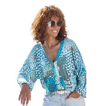 Lascana Women's Printed Long Sleeve Top