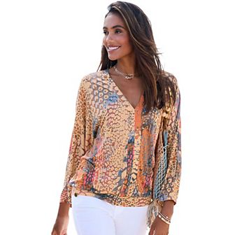 Lascana Women's Printed Long Sleeve Top