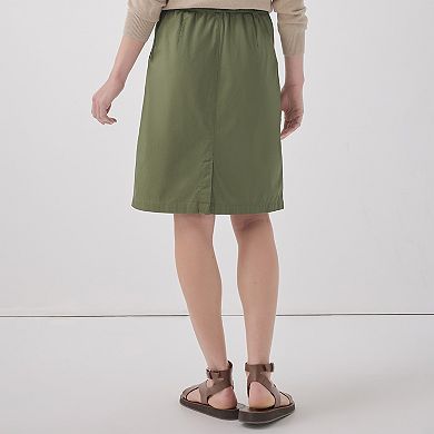 Daily Twill Skirt Made With Cotton