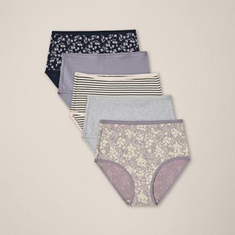 Everyday High Rise Brief 5-Pack Made With Cotton
