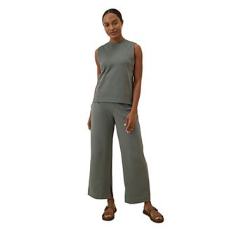 Airplane Wide Leg Pant - 26" Inseam Made with Organic Cotton