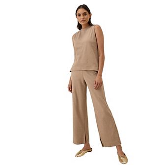 Airplane Wide Leg Pant - 29" Inseam Made With Organic Cotton