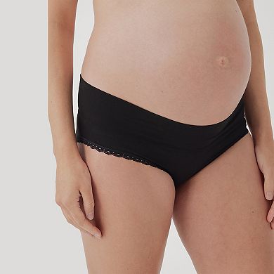 Maternity Foldover Hipster 4-Pack Made With Cotton