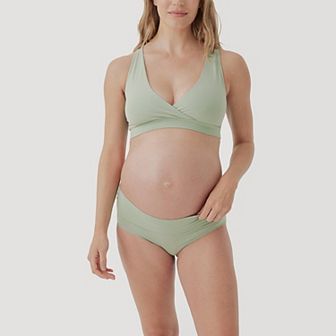 Maternity Foldover Hipster 4-Pack Made With Cotton