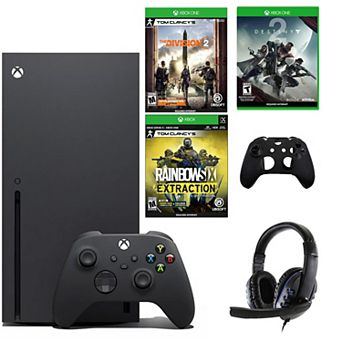 Xbox Series X Console with 3 Games and Accessories