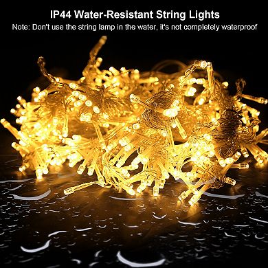 3M 300 LED Curtain String Fairy Lights with Remote, IP44 Waterproof for Party Xmas Decor