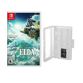 Zelda Tears of Kingdom Game & Game Caddy
