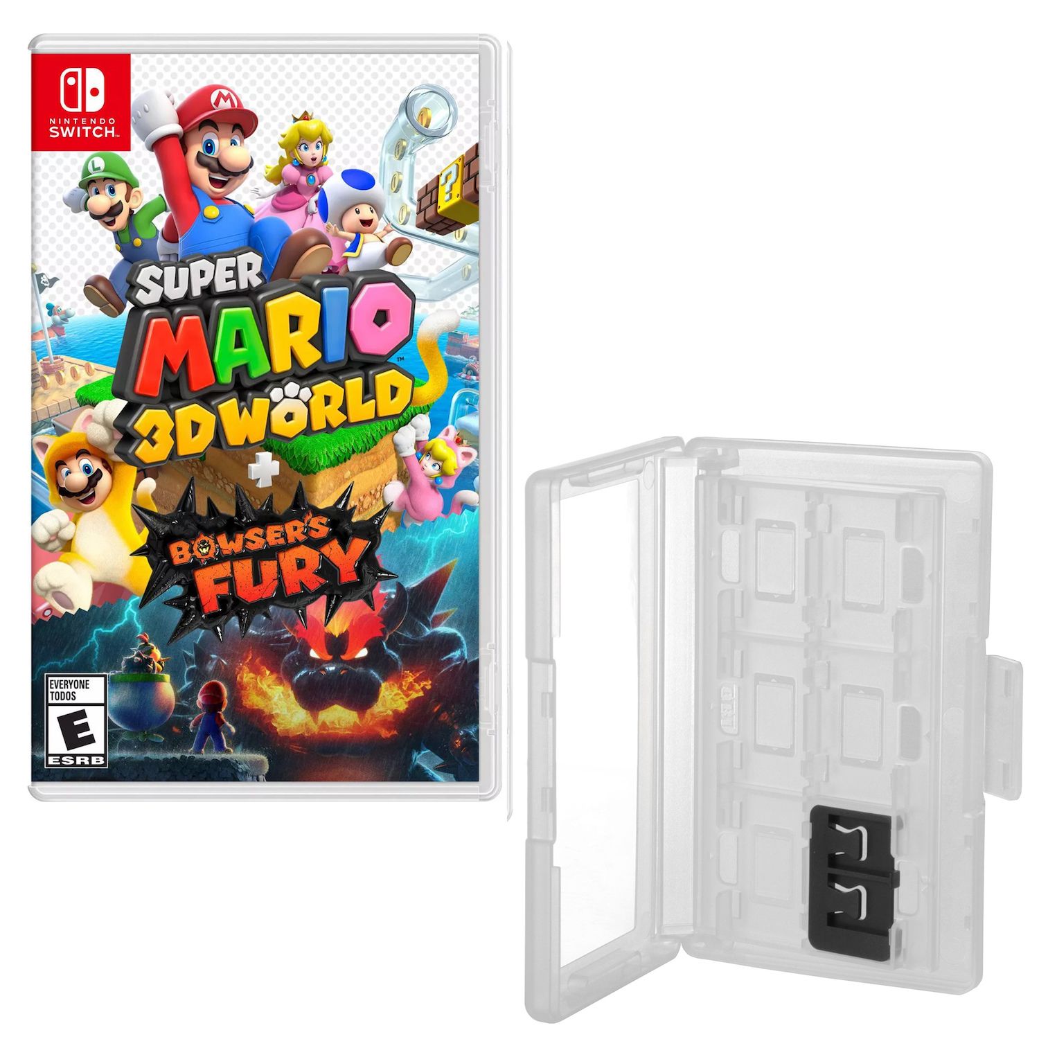Super Mario 3D World + Bowser's Fury with Game Caddy