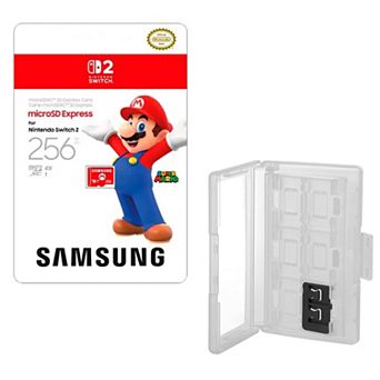 256GB SD Card and Game Caddy for the Nintendo Switch