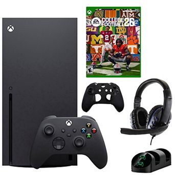 Xbox Series X Console with NCAA College Football 26 & Accessories