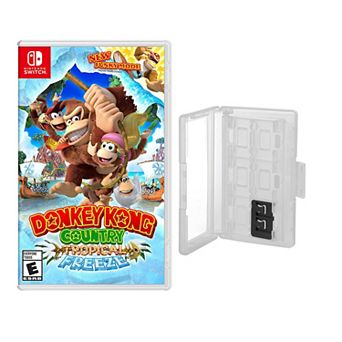 Donkey Kong Country Game & Game Caddy