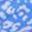 Royal Blue Leopardblue