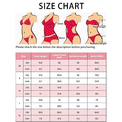 2 Sets Women's Cut Out Criss Cross Adjustable Straps Bikini Set, 3 Pc Triangle Bottoms Swimwear Suit