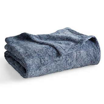 Market & Place Chenille Jacquard Textured Throw Blanket