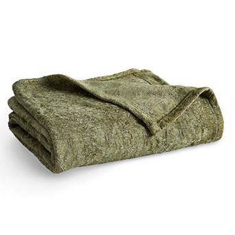 Market & Place Chenille Jacquard Textured Throw Blanket
