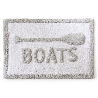 Market & Place Cotton Tufted Coastal Bath Rug