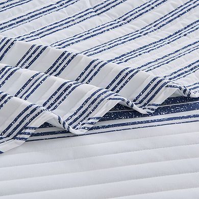 Market & Place Maeve Reversible Striped Quilt Set