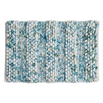 Market & Place Microfiber Textured Plush Bath Rug