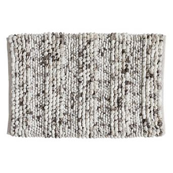 Market & Place Microfiber Textured Plush Bath Rug