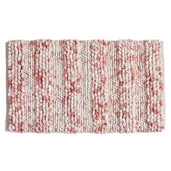 Market & Place Microfiber Textured Plush Bath Rug