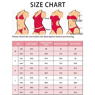 2 Sets Women's Ribbed One Shoulder Bikini Sets, 2 Piece High Waist Color Braided Trim Swimwear Suits