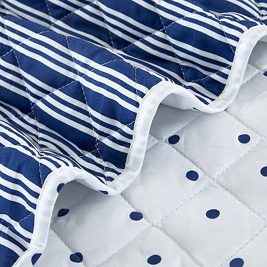 Market & Place Nora Reversible Striped Quilt Set