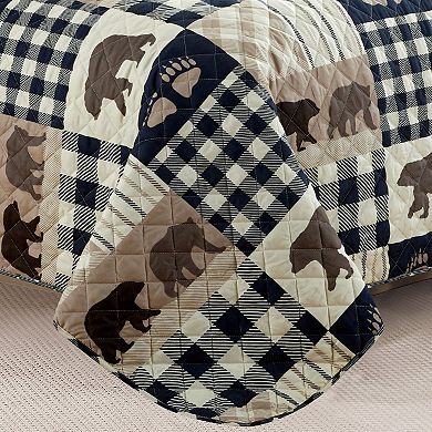 Market & Place Orson Reversible Lodge Printed Quilt Set