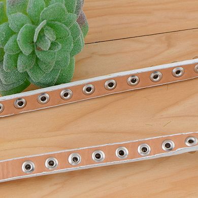 Women's Rhinestone Studded Waist Chain with Drop Charm Accent