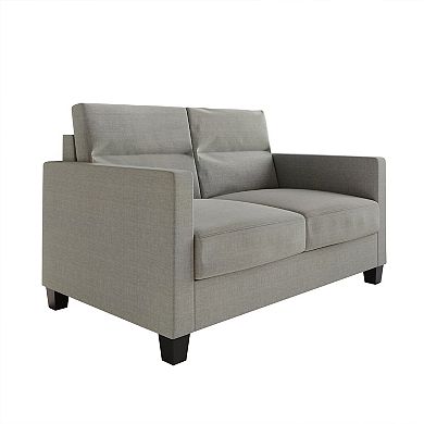 Minimalist Linen Love Seat