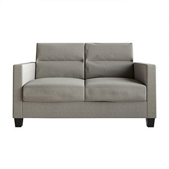 Minimalist Linen Love Seat