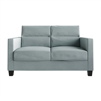 Minimalist Linen Love Seat