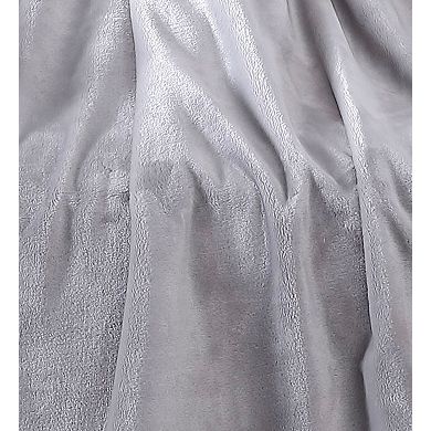 Kate Aurora Ultra Soft and Premium Plush Oversized Pom Pom Accent Fleece Throw Blanket