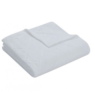 Kate Aurora Ultra Plush Contemporary Geometric Hypoellergenic Accent Throw Blanket