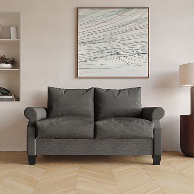 Classic Linen Love Seat