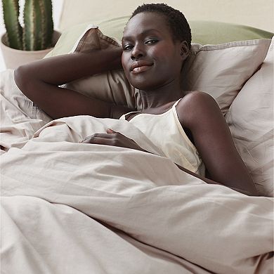 Organic Cotton Organic Room Service Sateen Duvet Cover