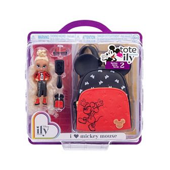 Disney's Mickey Mouse ily 4EVER Tote-ily Teenies Mickey Mouse-Inspired Doll & Mini-Backpack Set