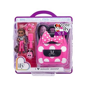 Disney's Minnie Mouse ily 4EVER Tote-ily Teenies Doll & Mini Backpack Set