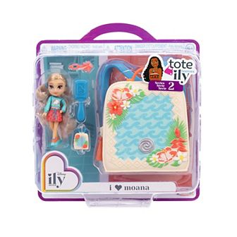 Disney’s Moana ily 4EVER Tote-ily Teenies Moana Inspired Mini Backpack Doll Set