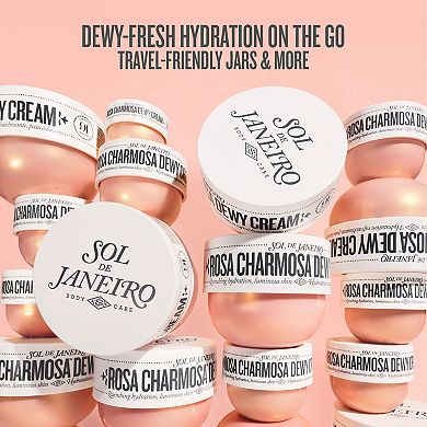 Rosa Charmosa Dewy Body Cream with Rosewater + Crystal Peptides