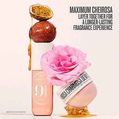 Rosa Charmosa Dewy Body Cream with Rosewater + Crystal Peptides