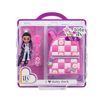 Disney's Daisy Duck ily 4EVER Tote-ily Teenies Daisy Duck Inspired Doll & Mini Backpack Set