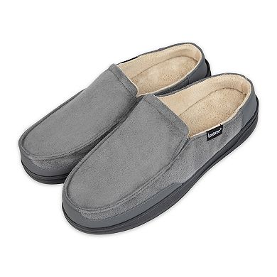isotoner Carter Men's Water Repellent Slip-On Clog Slippers