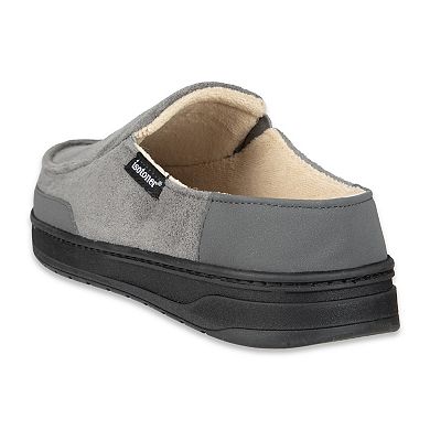 isotoner Carter Men's Water Repellent Slip-On Clog Slippers
