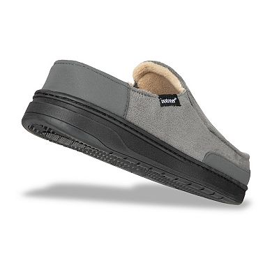 isotoner Carter Men's Water Repellent Slip-On Clog Slippers