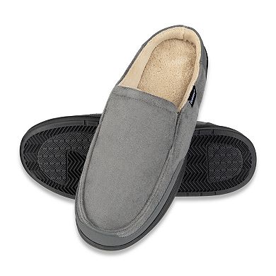 isotoner Carter Men's Water Repellent Slip-On Clog Slippers